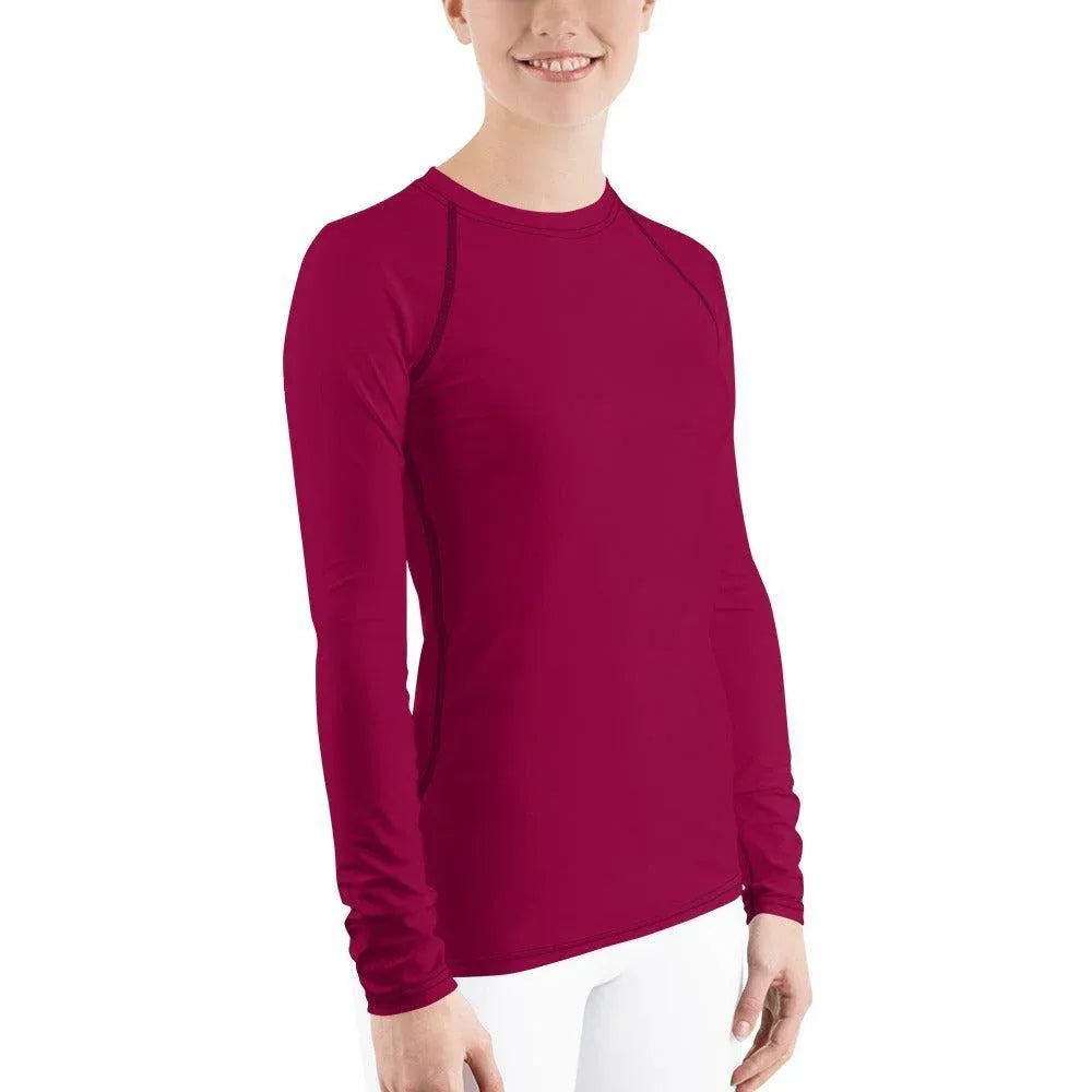 burgundy-damen-rash-guard-rash-guard-jlr-design-4 - JLR Design