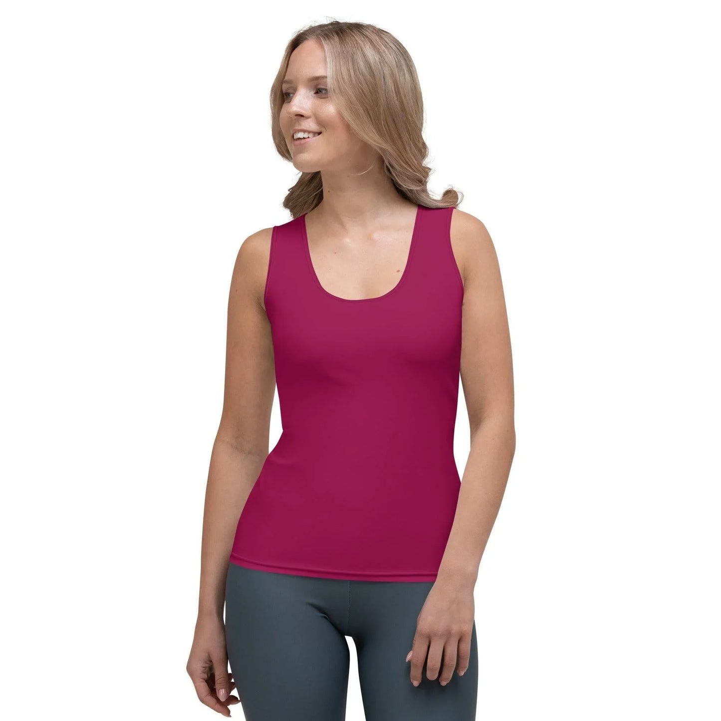burgundy-damen-tank-top-tank-top-jlr-design-2 - JLR Design