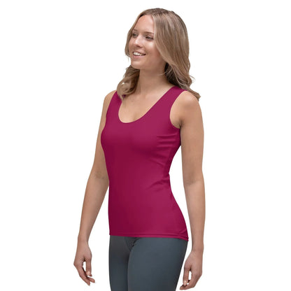 burgundy-damen-tank-top-tank-top-jlr-design-4 - JLR Design