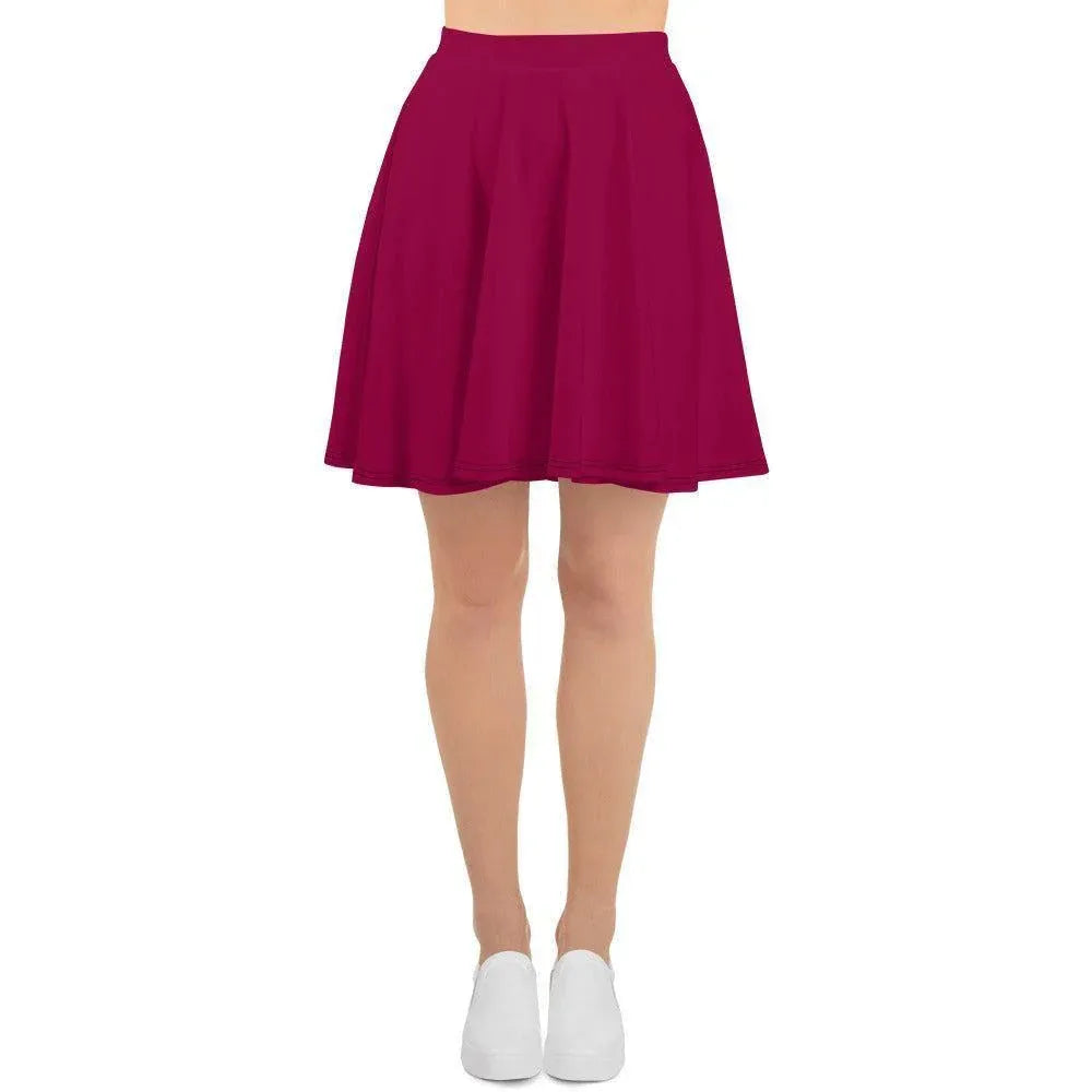burgundy-skater-rock-or-deep-wine-red-or-a-linie-mit-uv-schutz-upf-50-and-nachhaltigem-material-skater-rock-jlr-design-1 - JLR Design