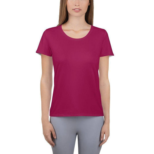 burgundy-sport-t-shirt-fur-damen-sport-t-shirt-jlr-design-1 - JLR Design