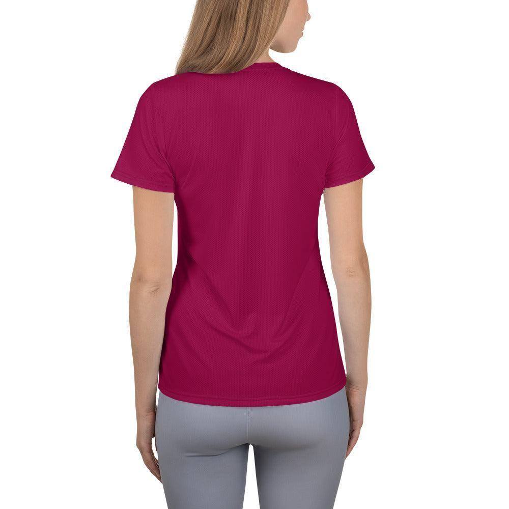 burgundy-sport-t-shirt-fur-damen-sport-t-shirt-jlr-design-2 - JLR Design