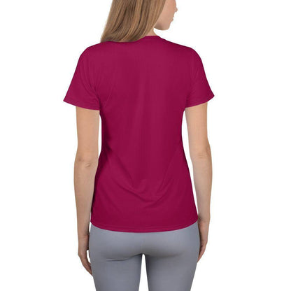 burgundy-sport-t-shirt-fur-damen-sport-t-shirt-jlr-design-2 - JLR Design