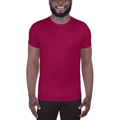 burgundy-sport-t-shirt-fur-herren-sport-t-shirt-jlr-design-1 - JLR Design