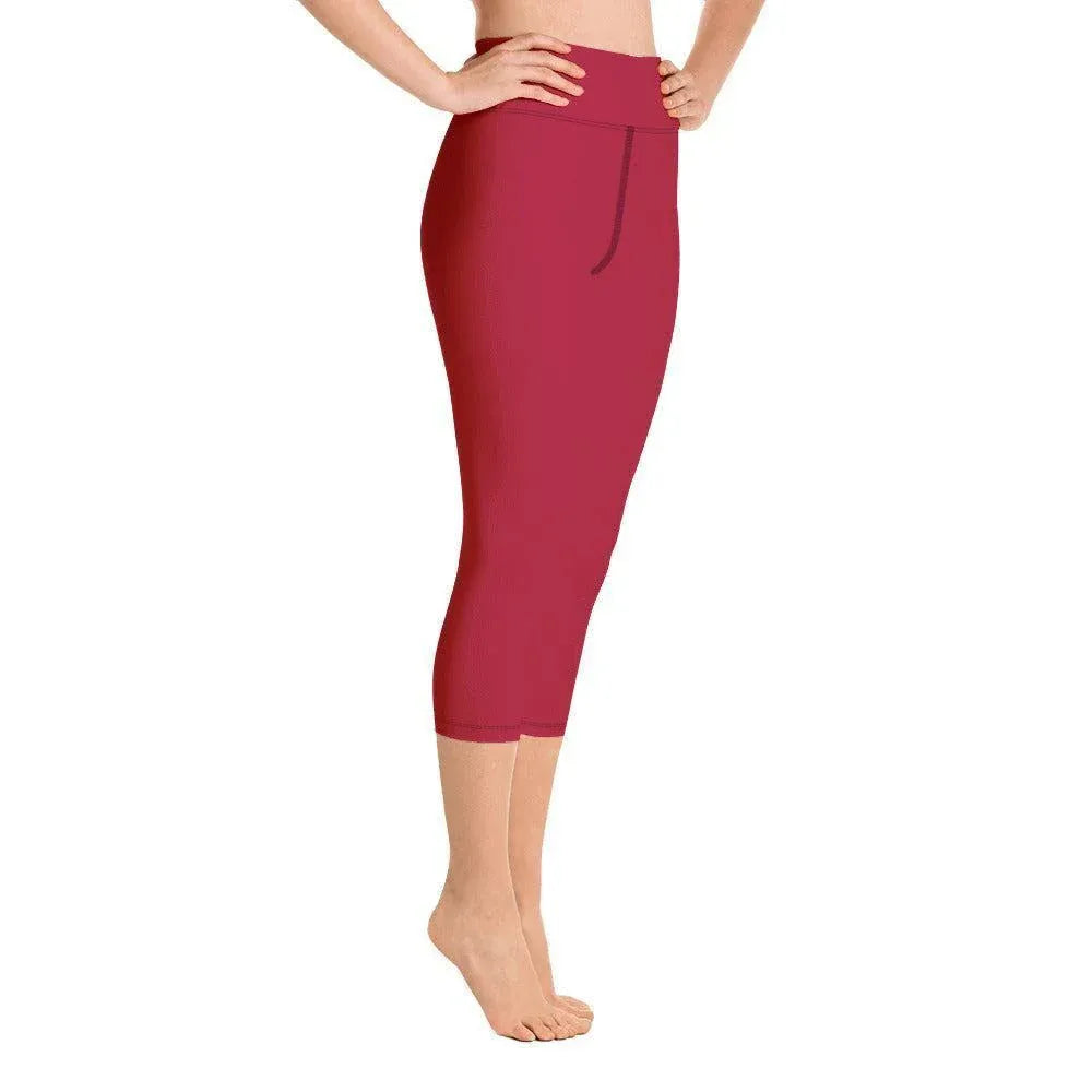 carmine-damen-yoga-capri-leggings-yoga-capri-leggings-jlr-design-3 - JLR Design