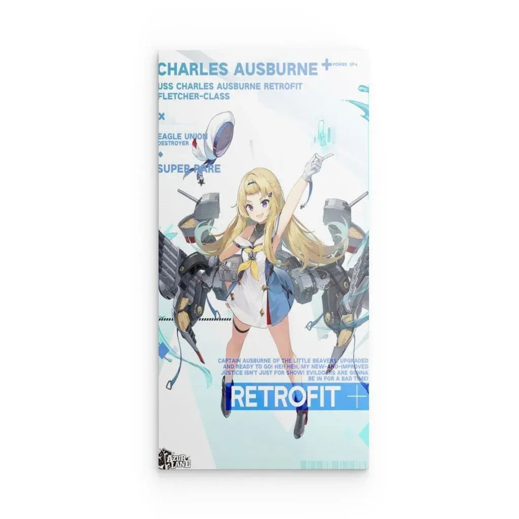 charles-ausburne-retrofit-azur-lane-poster-poster-jlr-design-1 - JLR Design