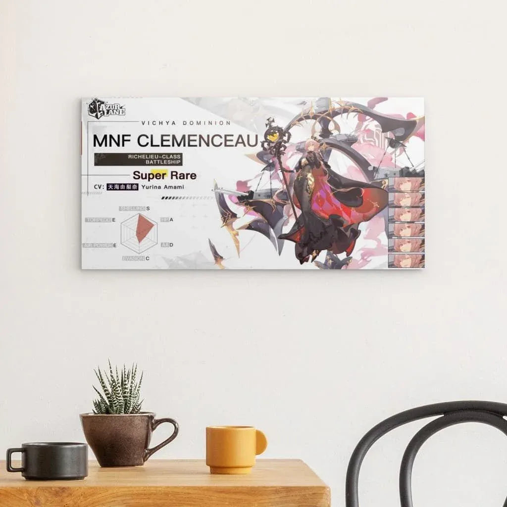 clemenceau-charakter-azur-lane-poster-poster-jlr-design-2 - JLR Design