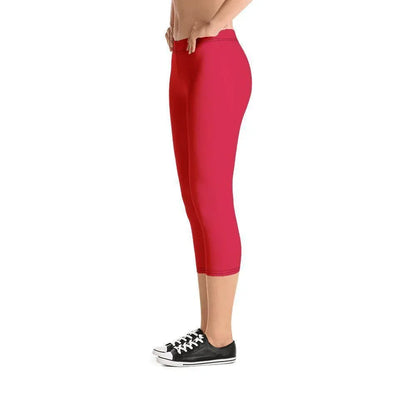 crimson-damen-capri-leggings-capri-leggings-jlr-design-1 - JLR Design