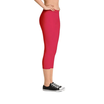 crimson-damen-capri-leggings-capri-leggings-jlr-design-4 - JLR Design