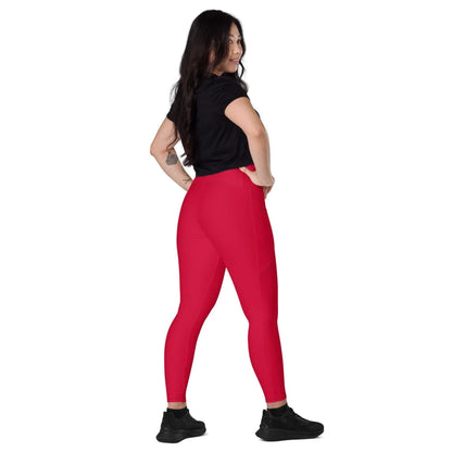 crimson-damen-v-bund-leggings-mit-taschen-v-bund-leggings-jlr-design-2 - JLR Design