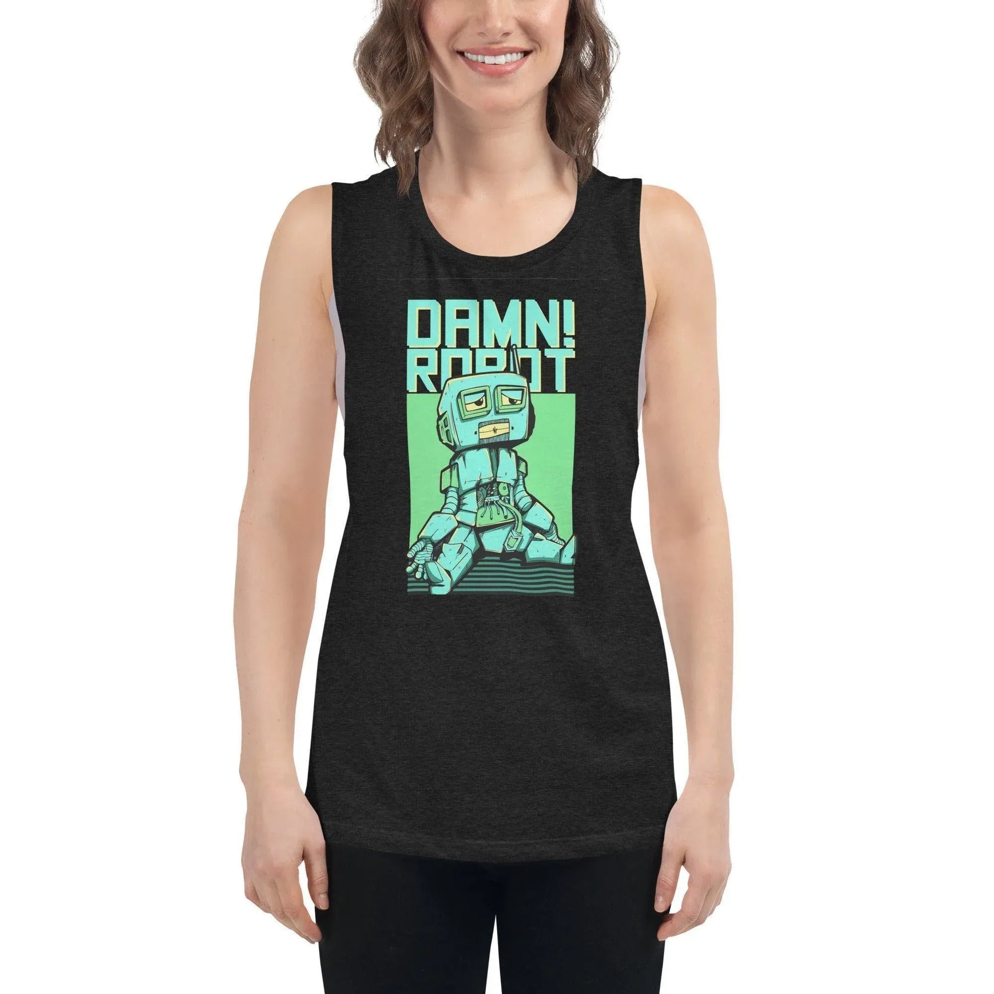 damn-robot-damen-tank-top-tank-top-jlr-design-1 - JLR Design