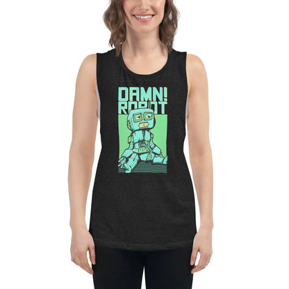 damn-robot-damen-tank-top-tank-top-jlr-design-1 - JLR Design