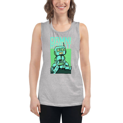 damn-robot-damen-tank-top-tank-top-jlr-design-10 - JLR Design
