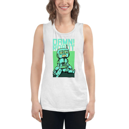 damn-robot-damen-tank-top-tank-top-jlr-design-16 - JLR Design