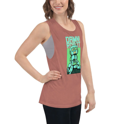 damn-robot-damen-tank-top-tank-top-jlr-design-6 - JLR Design