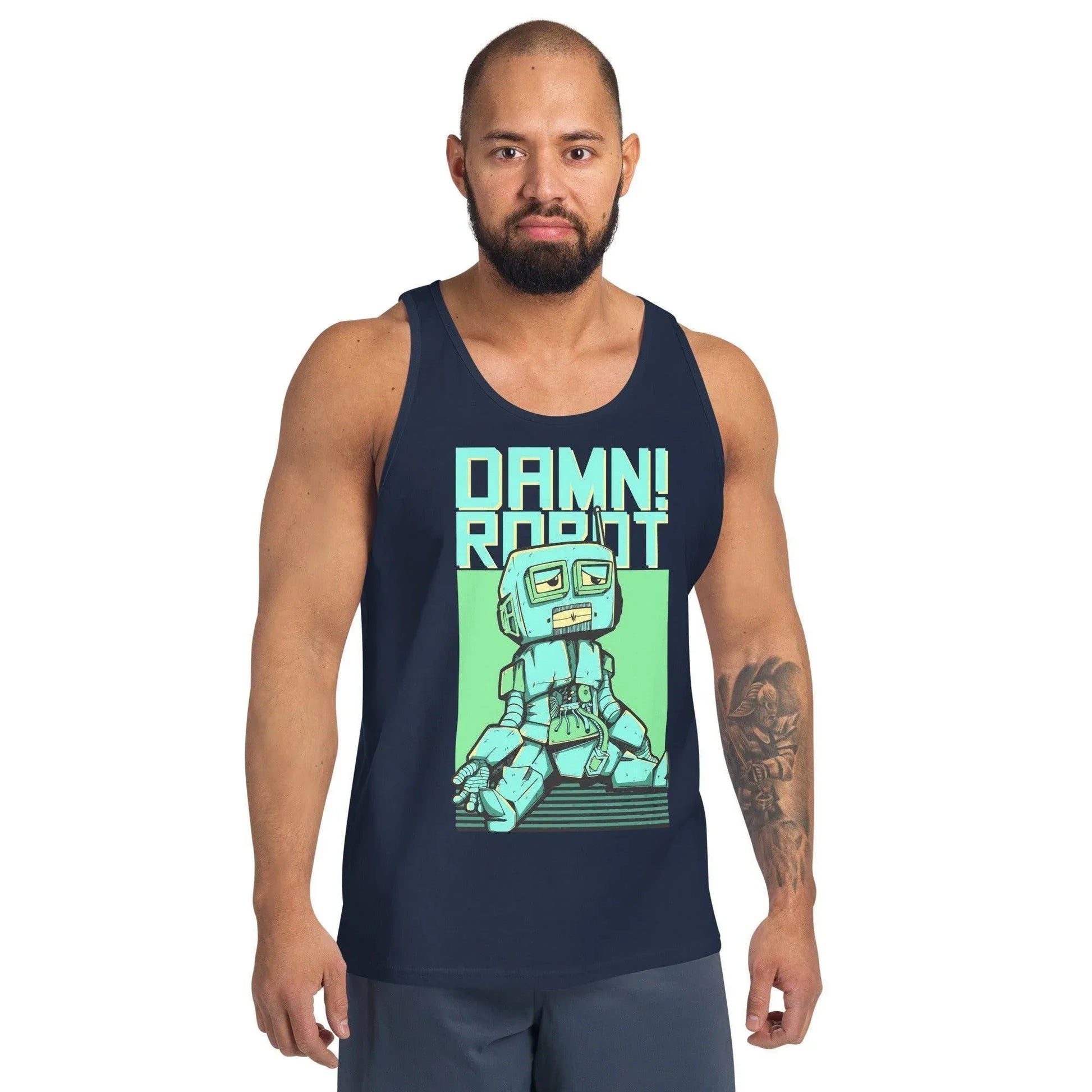 damn-robot-herren-tank-top-tank-top-jlr-design-2 - JLR Design