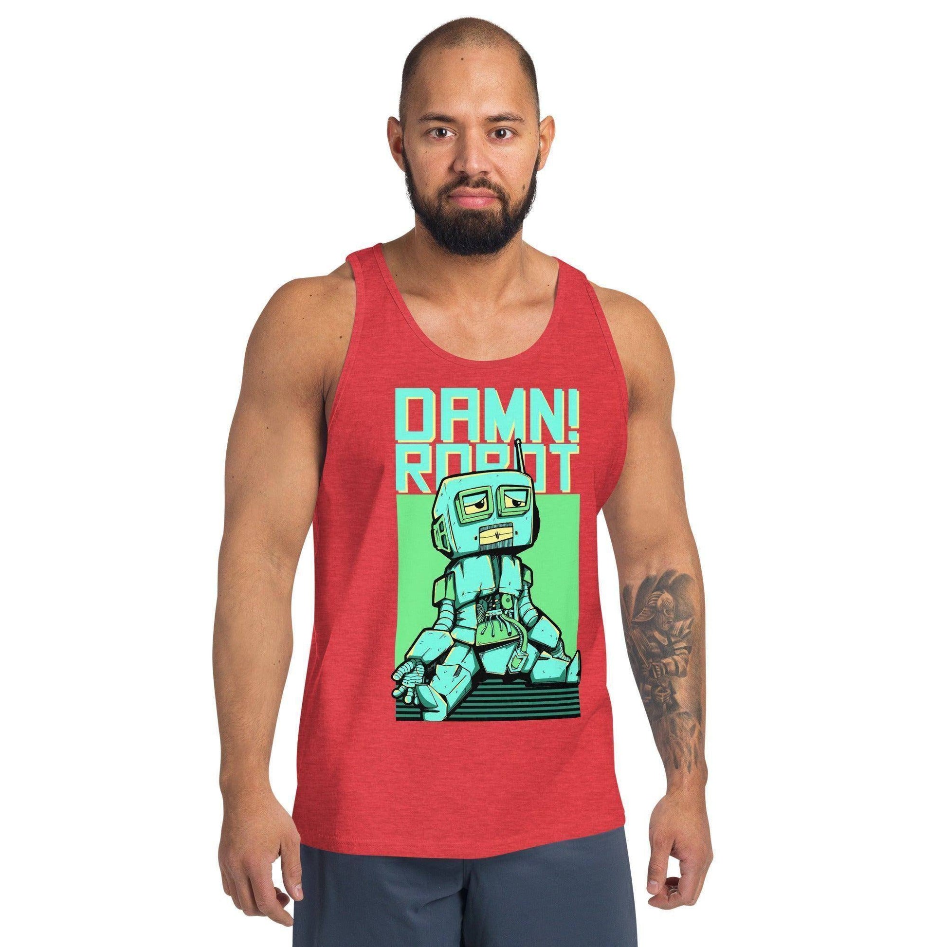 damn-robot-herren-tank-top-tank-top-jlr-design-7 - JLR Design