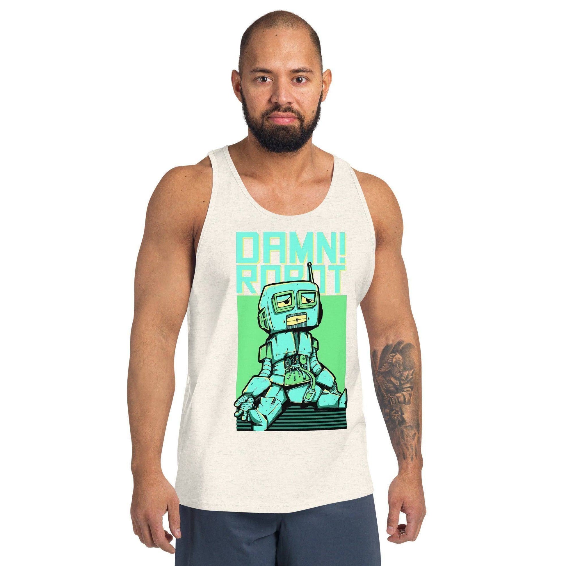 damn-robot-herren-tank-top-tank-top-jlr-design-9 - JLR Design