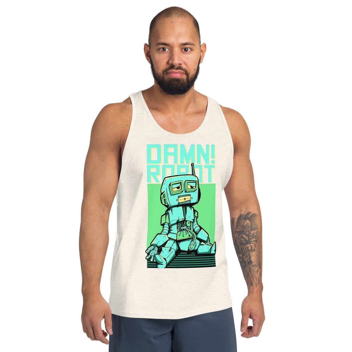 damn-robot-herren-tank-top-tank-top-jlr-design-jlr-design-de-9 - JLR Design