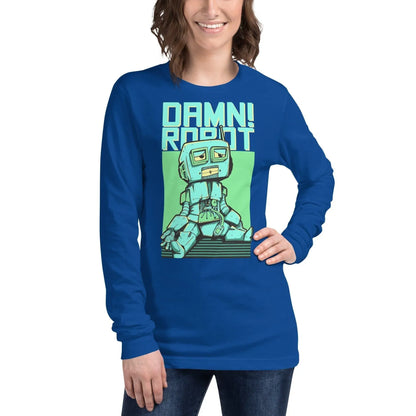 damn-robot-langarmshirt-langarmshirt-jlr-design-10 - JLR Design