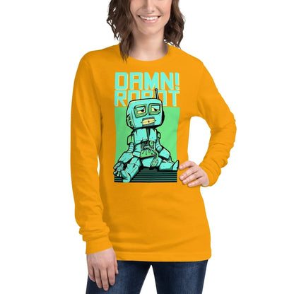 damn-robot-langarmshirt-langarmshirt-jlr-design-15 - JLR Design