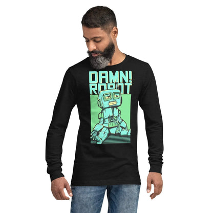 damn-robot-langarmshirt-langarmshirt-jlr-design-2 - JLR Design
