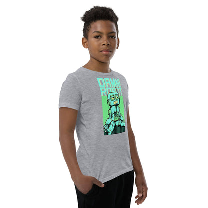 damn-robot-t-shirt-fur-jugendliche-t-shirt-jlr-design-70291 - JLR Design