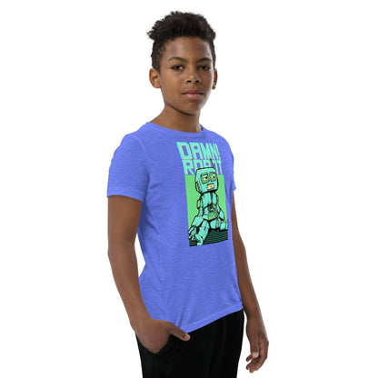 damn-robot-t-shirt-fur-jugendliche-t-shirt-jlr-design-84207 - JLR Design