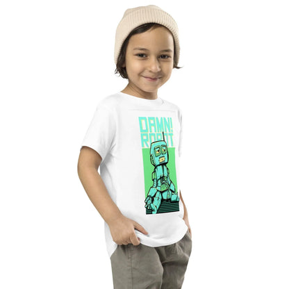 damn-robot-t-shirt-fur-kleinkinder-t-shirt-jlr-design-8 - JLR Design
