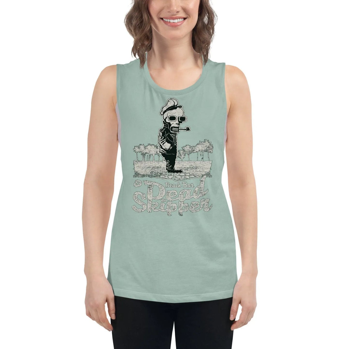 dead-skipper-damen-tank-top-tank-top-jlr-design-13 - JLR Design