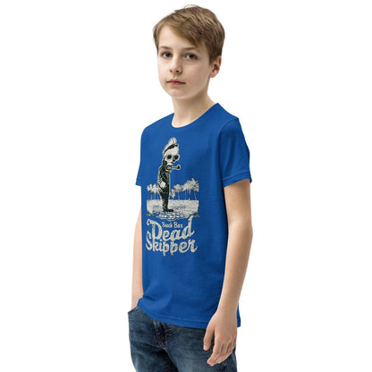 dead-skipper-t-shirt-fur-jugendliche-t-shirt-jlr-design-19544 - JLR Design