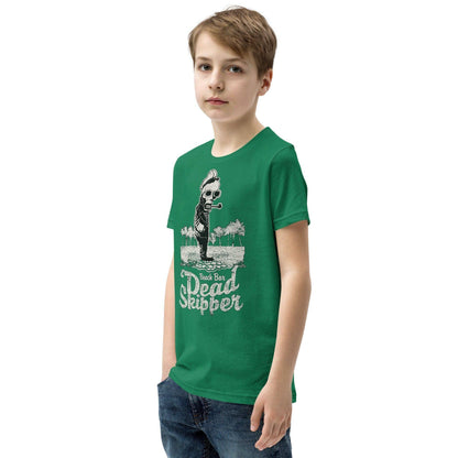 dead-skipper-t-shirt-fur-jugendliche-t-shirt-jlr-design-27086 - JLR Design