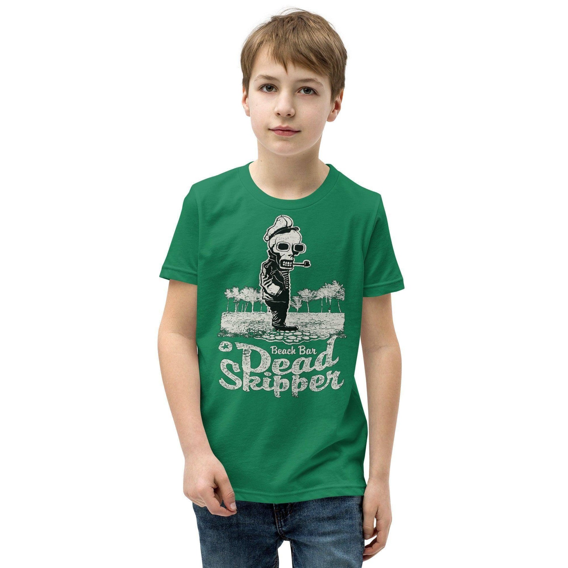 dead-skipper-t-shirt-fur-jugendliche-t-shirt-jlr-design-33883 - JLR Design