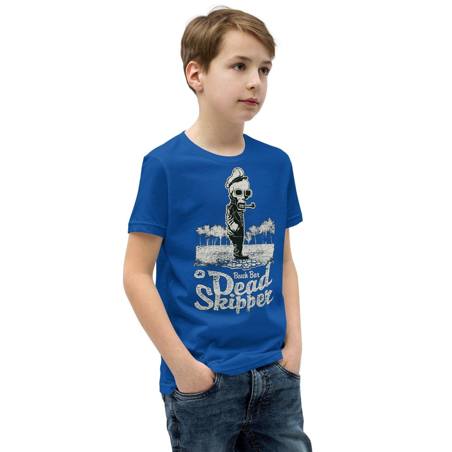dead-skipper-t-shirt-fur-jugendliche-t-shirt-jlr-design-36873 - JLR Design