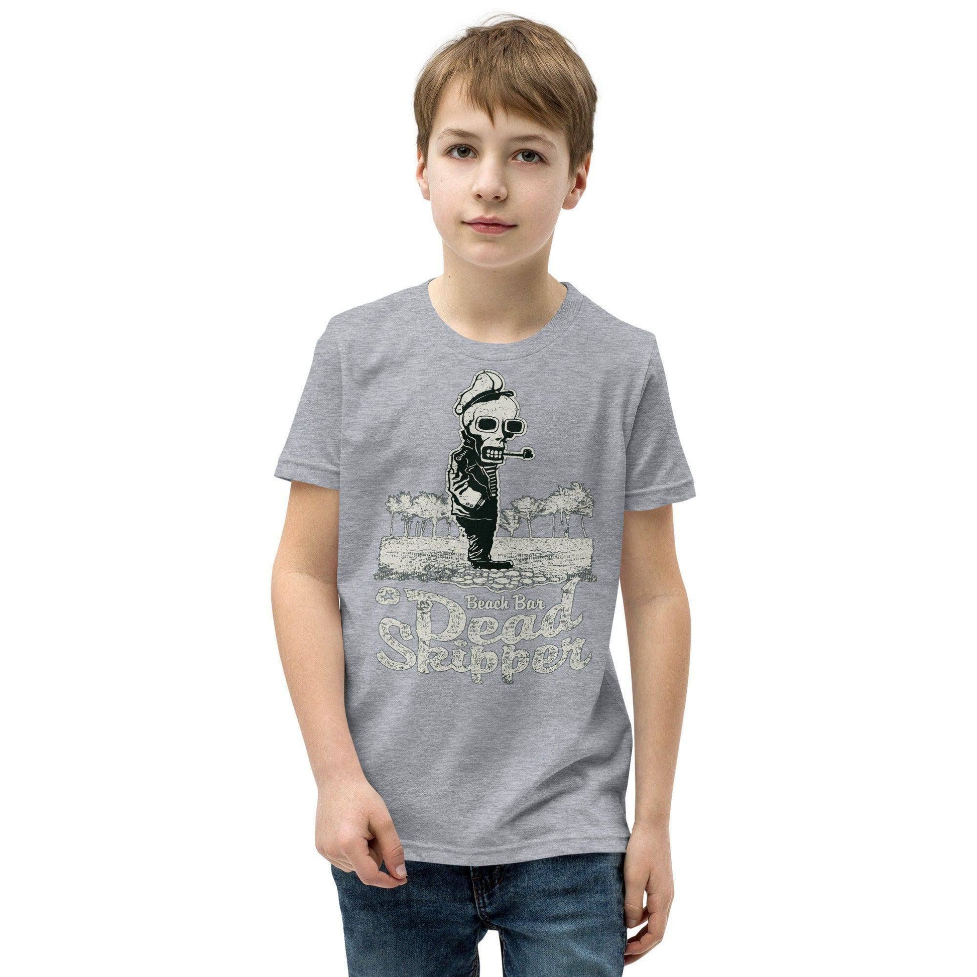 dead-skipper-t-shirt-fur-jugendliche-t-shirt-jlr-design-37266 - JLR Design