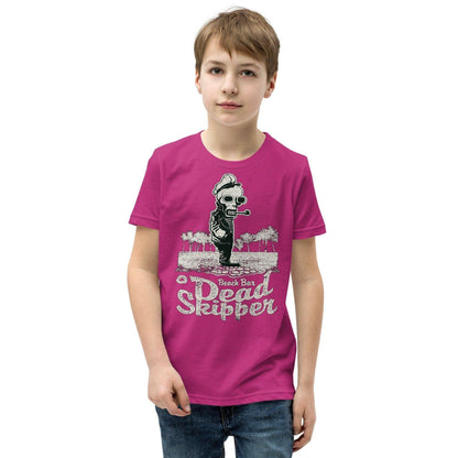 dead-skipper-t-shirt-fur-jugendliche-t-shirt-jlr-design-38055 - JLR Design