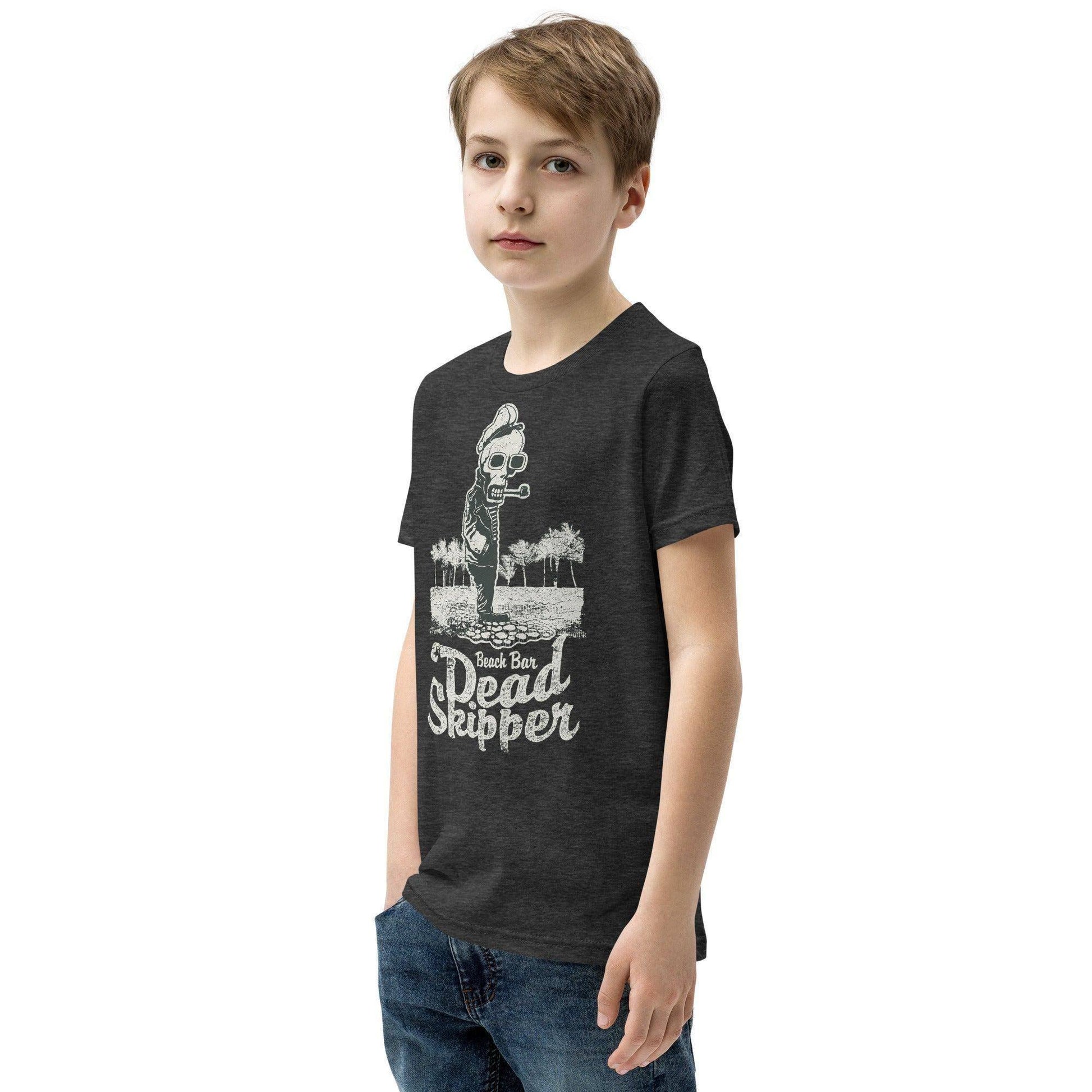 dead-skipper-t-shirt-fur-jugendliche-t-shirt-jlr-design-44176 - JLR Design