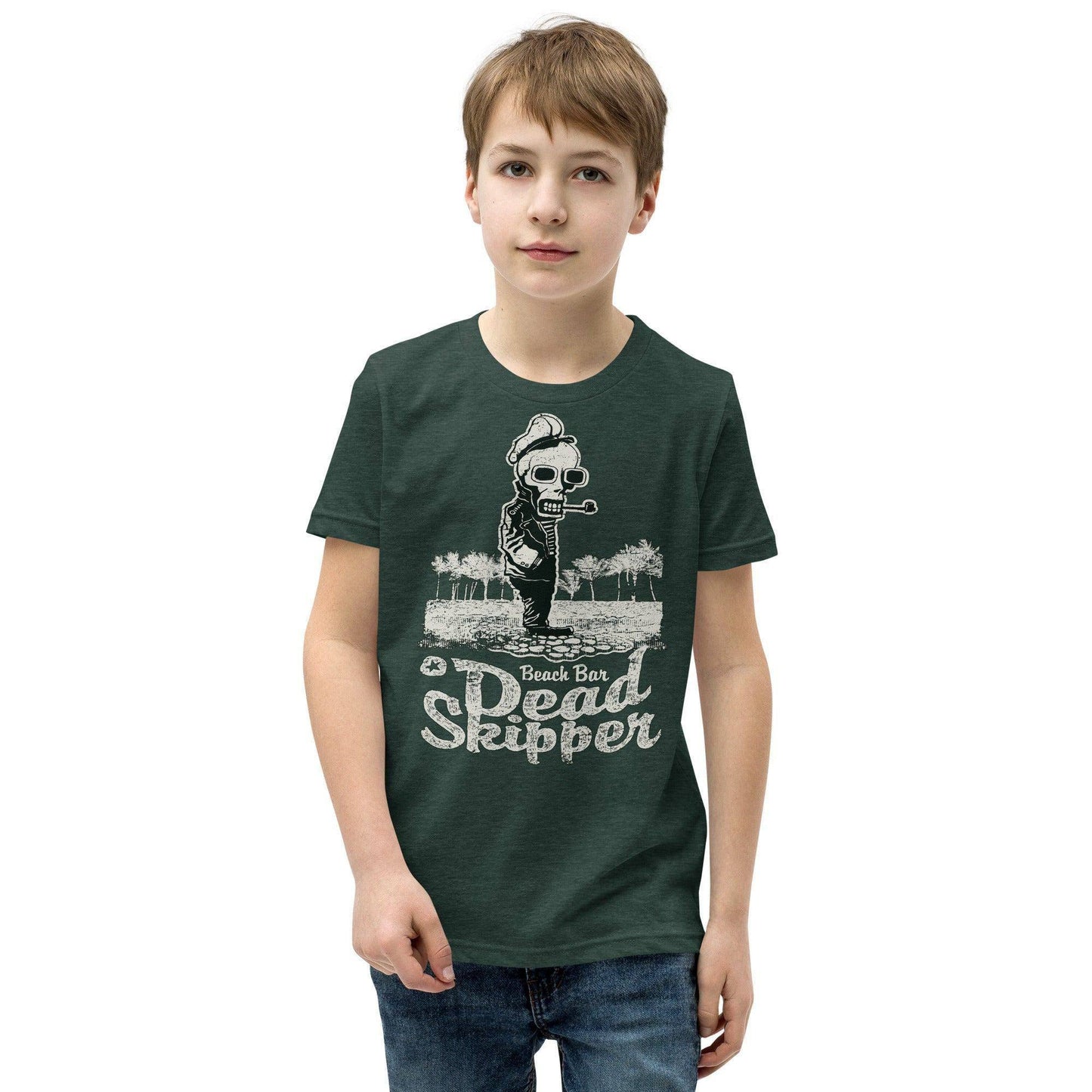 dead-skipper-t-shirt-fur-jugendliche-t-shirt-jlr-design-47305 - JLR Design