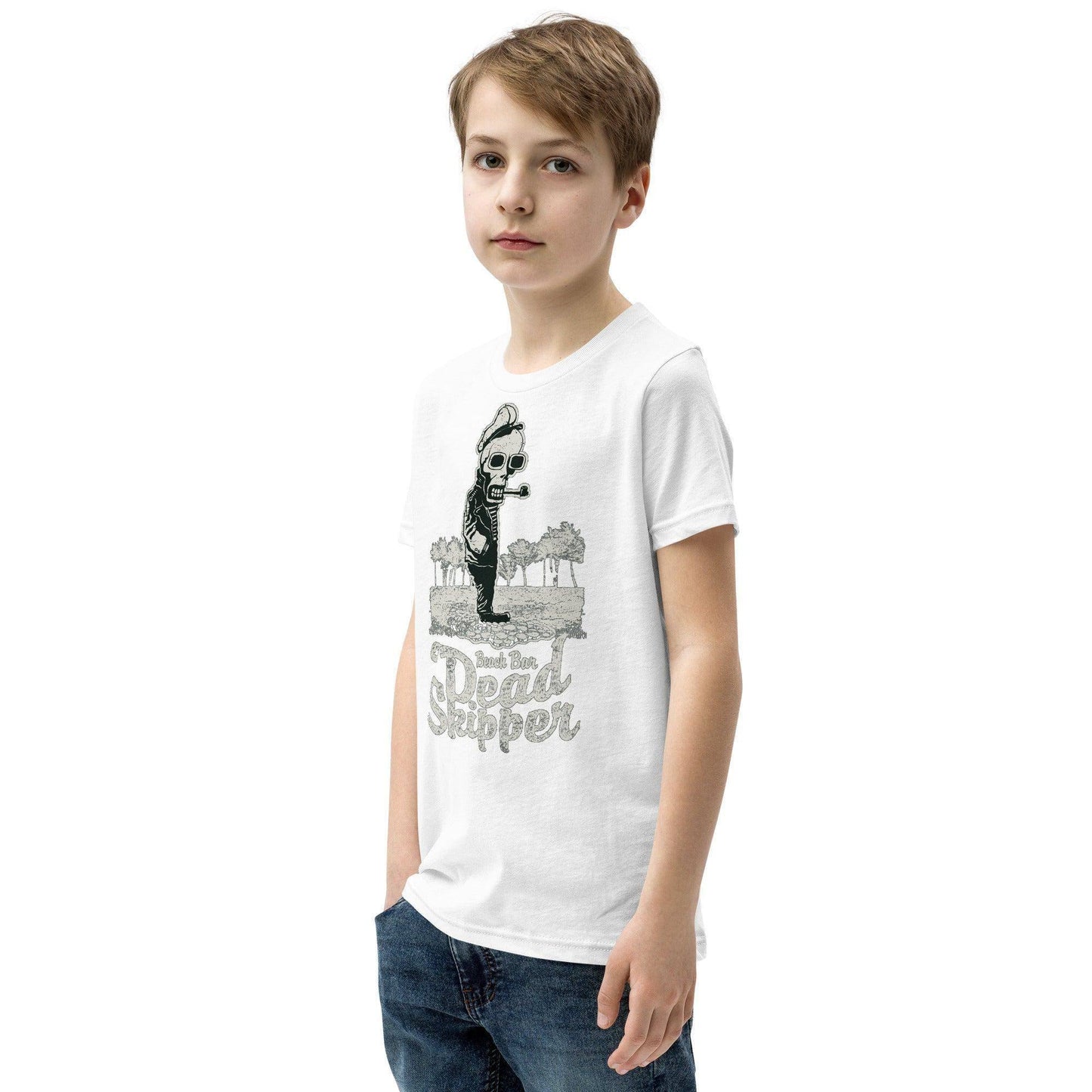 dead-skipper-t-shirt-fur-jugendliche-t-shirt-jlr-design-51492 - JLR Design