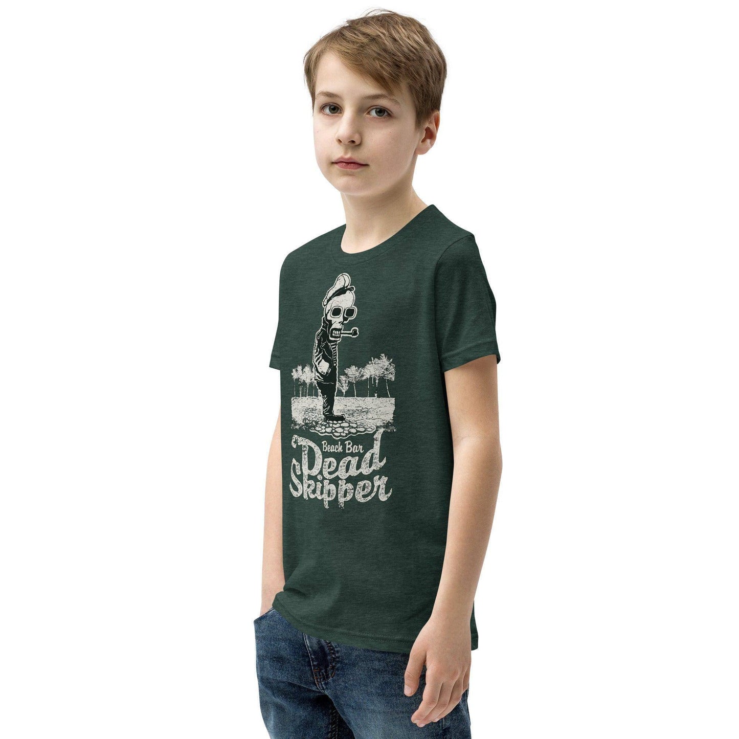 dead-skipper-t-shirt-fur-jugendliche-t-shirt-jlr-design-64472 - JLR Design
