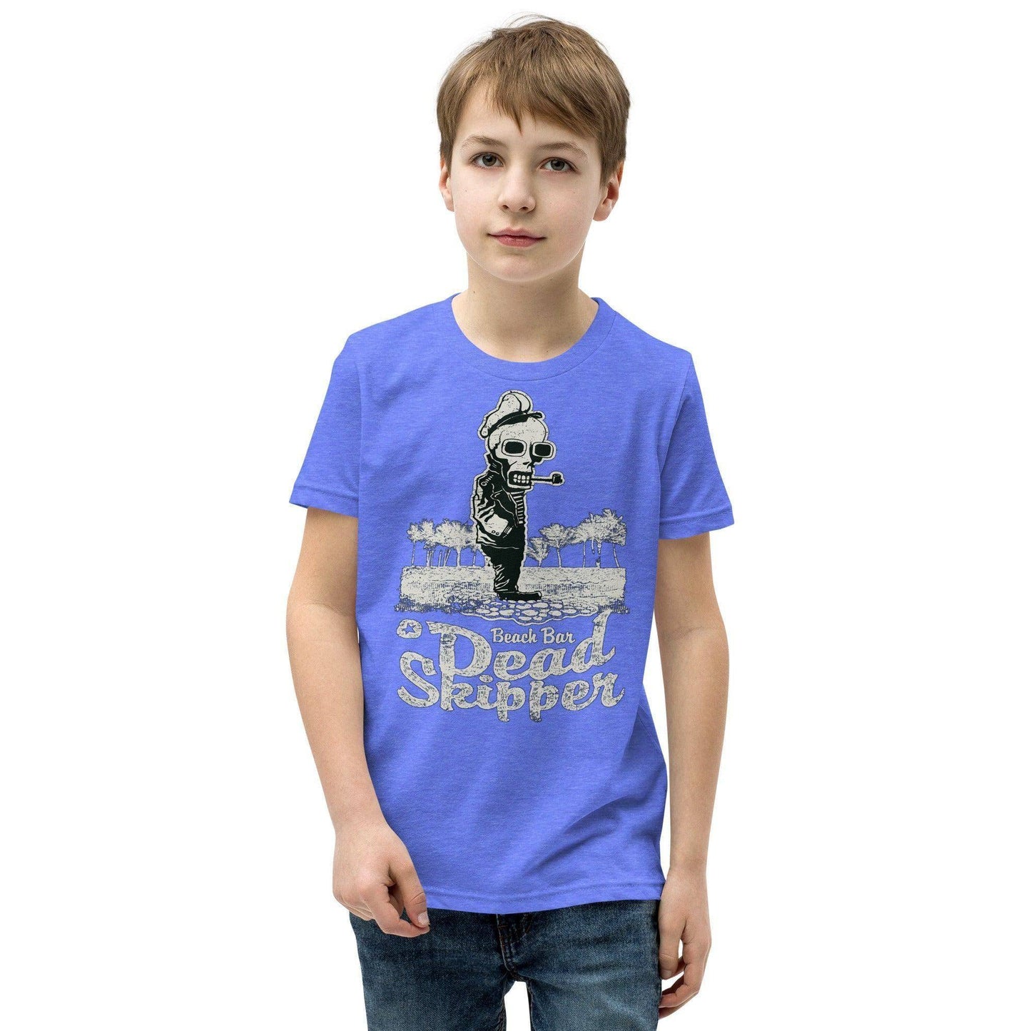 dead-skipper-t-shirt-fur-jugendliche-t-shirt-jlr-design-80736 - JLR Design