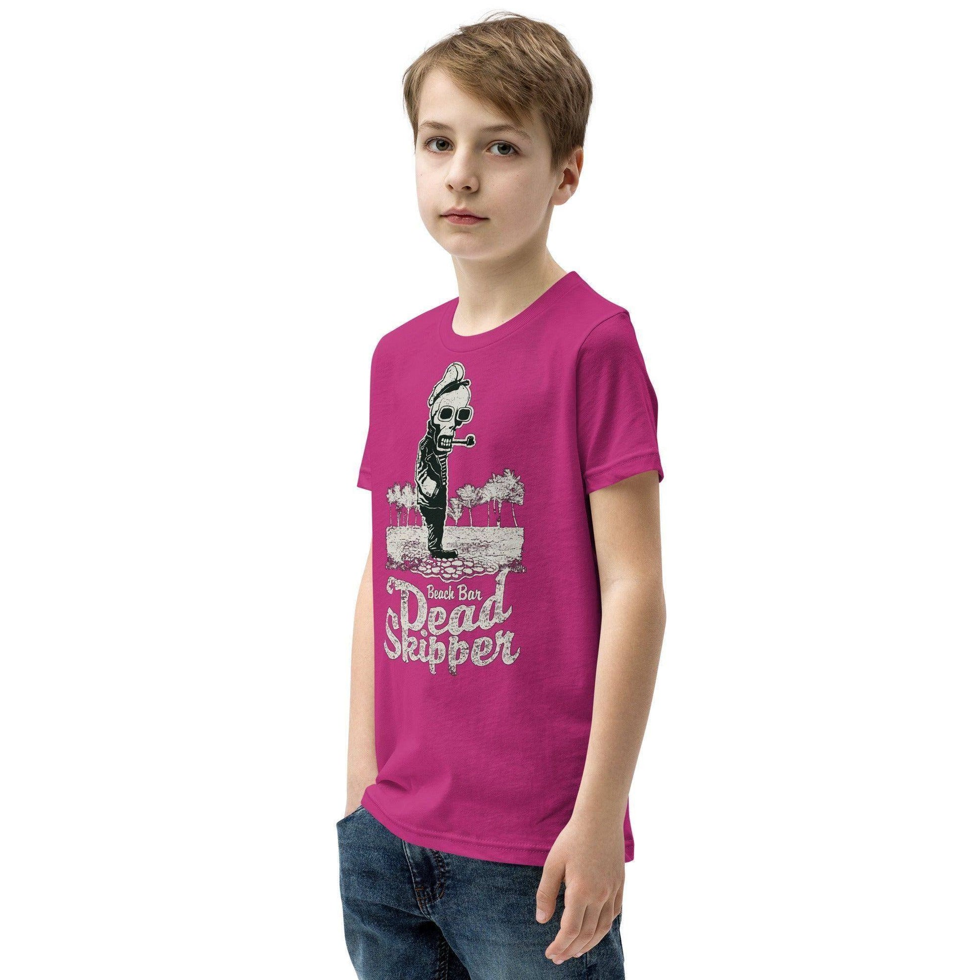 dead-skipper-t-shirt-fur-jugendliche-t-shirt-jlr-design-83520 - JLR Design