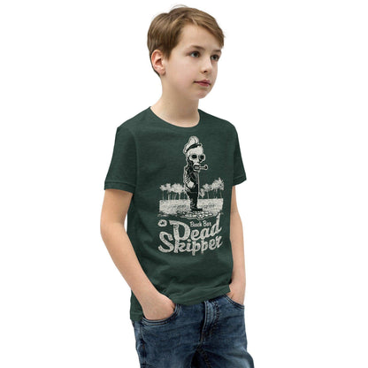 dead-skipper-t-shirt-fur-jugendliche-t-shirt-jlr-design-86049 - JLR Design