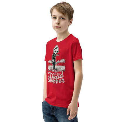 dead-skipper-t-shirt-fur-jugendliche-t-shirt-jlr-design-86791 - JLR Design