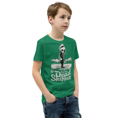 dead-skipper-t-shirt-fur-jugendliche-t-shirt-jlr-design-87067 - JLR Design