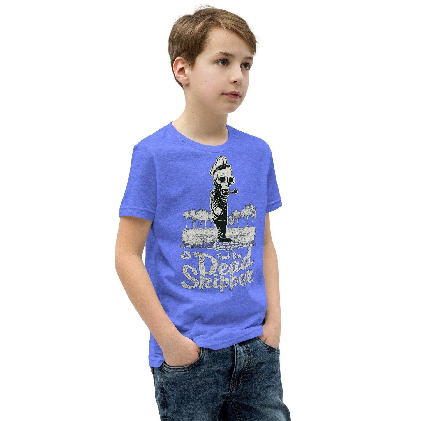 dead-skipper-t-shirt-fur-jugendliche-t-shirt-jlr-design-91649 - JLR Design
