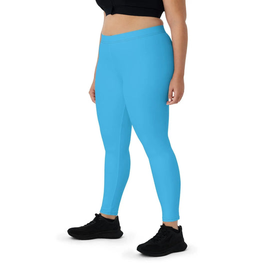 deep-sky-blue-damen-leggings-leggings-jlr-design-1 - JLR Design