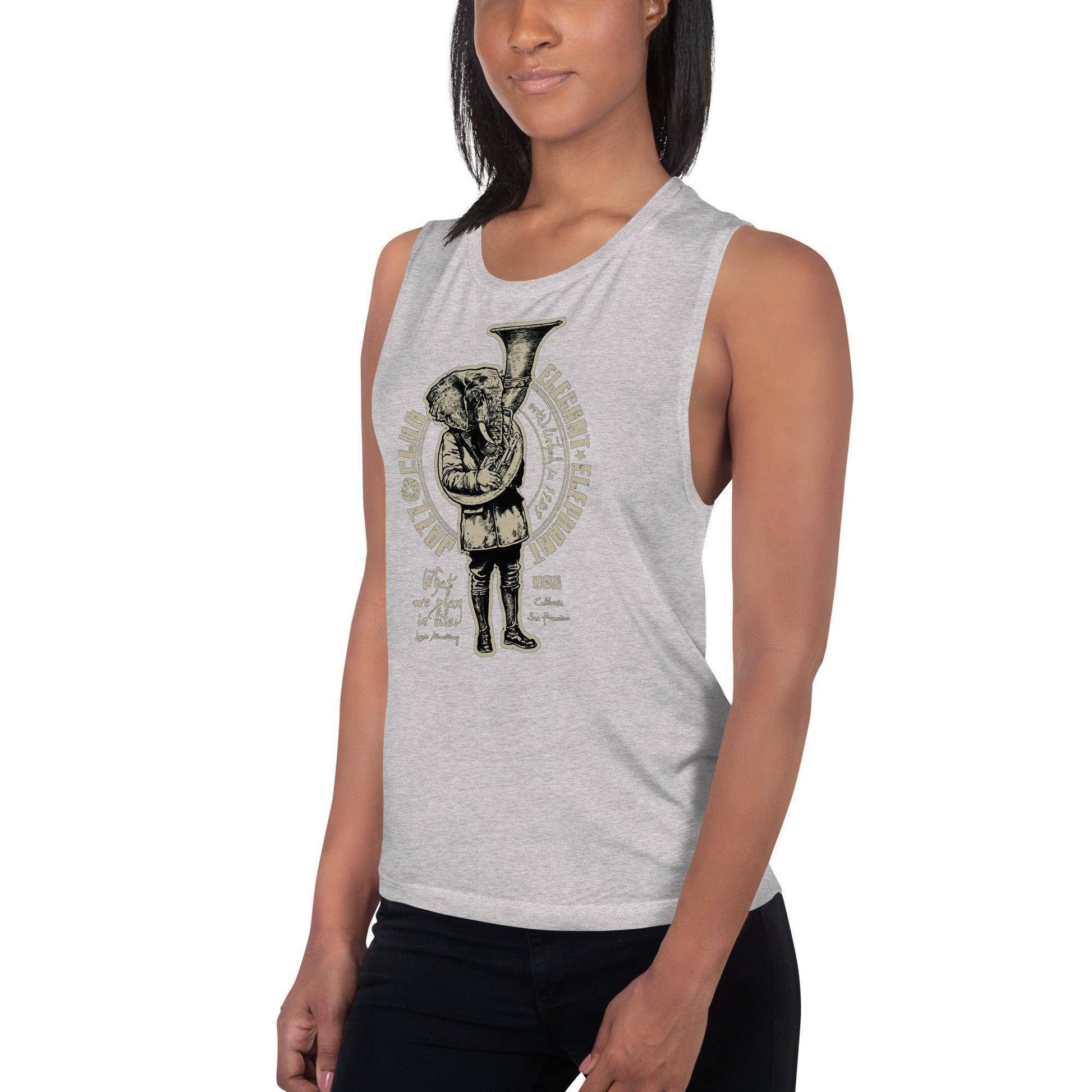elegant-elephant-damen-tank-top-tank-top-jlr-design-11 - JLR Design