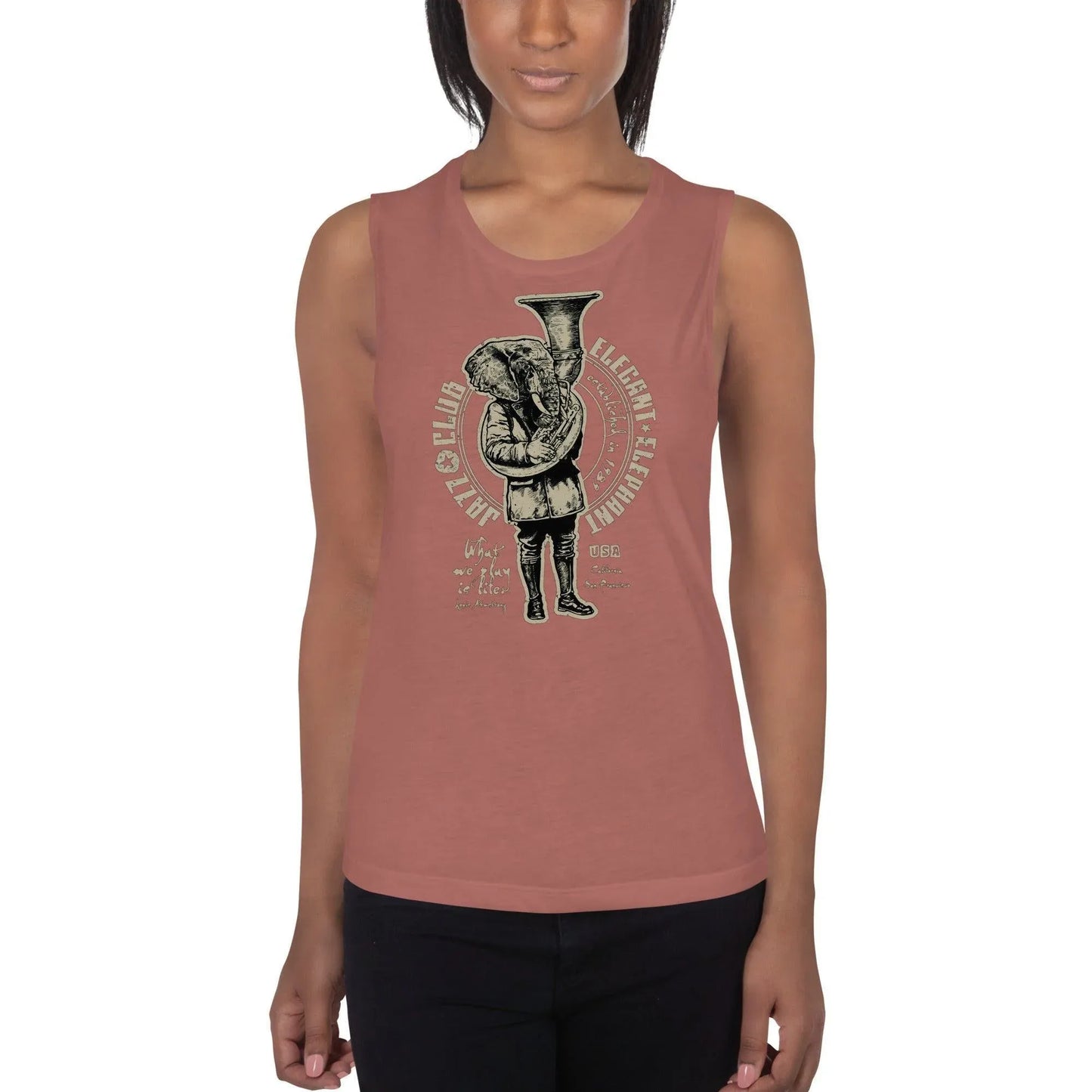 elegant-elephant-damen-tank-top-tank-top-jlr-design-5 - JLR Design