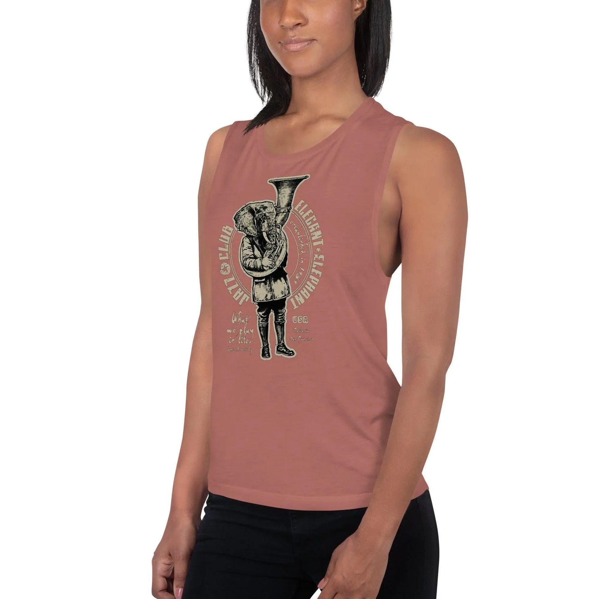 elegant-elephant-damen-tank-top-tank-top-jlr-design-6 - JLR Design